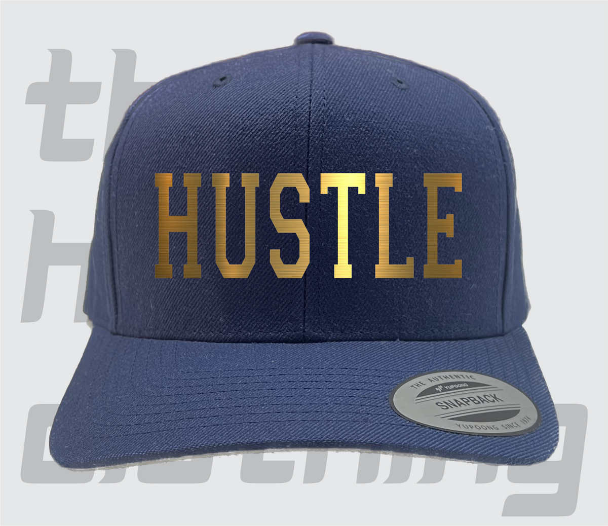 Hustle Gold Navy Cap