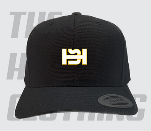 Hustle Logo Black Cap
